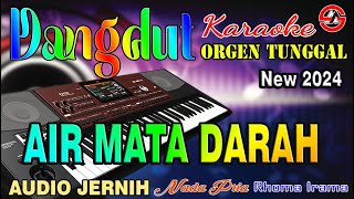 AIR MATA DARAH  RHOMA IRAMA  KARAOKE DANGDUT  NADA PRIA [upl. by Virgil]