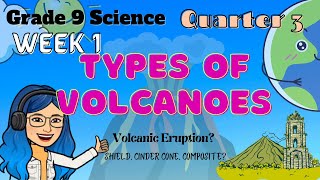 Types of Volcano and Volcanic Eruption  Grade 9 Science Quarter 3 Week 1 Lesson [upl. by Adriane]