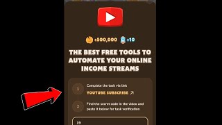 THE BEST FREE TOOLS TO AUTOMATE YOUR ONLINE INCOME STREAMS  Memefi New Video Code [upl. by Derej]