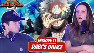 DABI IS WHO  My Hero Academia Season 6 Wife Reaction  Ep 6x11 quotDabis Dancequot [upl. by Innig]