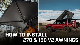 270 amp 180 V2 Awning Install [upl. by Melly229]