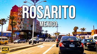 Driving Through Rosarito Mexico 4K  Rosarito 2022  Baja California [upl. by Holland]