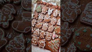 Gingerbread Cookies Advent Calendar🎅🌲 christmascookies adventcalendar christmascountdown [upl. by Josephson451]