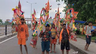 sawan । haridwar live । haridwar । kawad Yatra 2024 । हरिद्वार लाइव। bol bam haridwar । बोल बम । [upl. by Flemming]