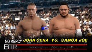 WWE No Mercy 2017 Predictions John Cena vs Samoa JoeWWE 2K [upl. by Yesnyl]