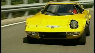 Lancia Stratos HF Motorvision unterwegs mit der RallyeLegende [upl. by Yrellih]