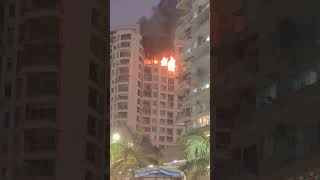 VERTEX SOLITAIRE  KALYAN  HUGE FIRE OUTBREAK  261124 [upl. by Rehtnug]