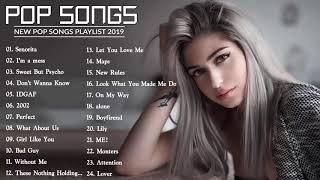 Top Pop Hits 2019 Top 25 Popular Songs Best English Music Playlist [upl. by Rosalinde]