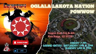 Oglala Lakota Nation Fair 2024 Powwow  Championship Sunday [upl. by Birchard]