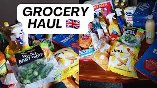 £9984 12881 216K GROCERY HAUL  LIFE IN UK 🇬🇧  ASDAFARM FOODS HOME BARGAIN HAUL [upl. by Eineeuq]