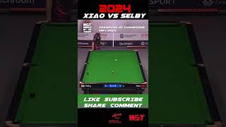 Xiao vs Selby 2024 xiao snooker shorts youtube snookermoments wst snookertime snookerworld [upl. by Kirk]