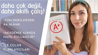 Nasıl 400 Ortalama Yaptım ÜNİVERSİTEDE AKADEMİK BAŞARI İÇİN ÖNERİLER  Akademik Ajanda İnceleme [upl. by Vihs]