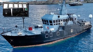 THIS 7000 NM Range Ultimate REBUILT 130 Exploration Trawler Yacht Is The MY Anne S Pierce [upl. by Yeliak]