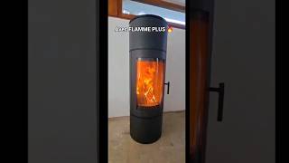 👉🏽Installation de notre plus grand Poêle à bois 🔥 poeleabois home cheminée [upl. by Adnamor]