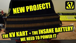 KV ELECTRIC GO KART ⚡️ Introducing our new project  the INSANE 96V EIG Battery ⚡ KV KART PART 1 [upl. by Serrano870]