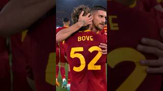 🔥 Edoardo… BOVE 🏟️ asroma dajeroma goal uel shorts [upl. by Acemat]