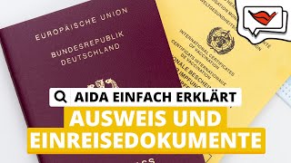 Ausweis und Einreisedokumente  AIDA einfach erklärt 💡 [upl. by Enilraep]