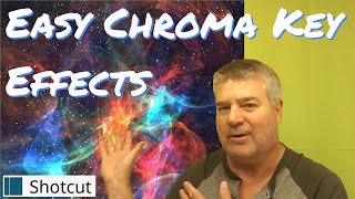 Easy Chroma Key Effects with Shotcut [upl. by Reifnnej722]