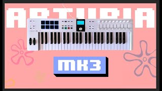 ЛУЧШАЯ БЮДЖЕТНАЯ MIDI клавиатура  Arturia KeyLab Essential 61 mk3 [upl. by Sandstrom]