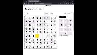 NYT Sudoku Answers Easy Medium Hard 30th November 2024 [upl. by Jezebel]