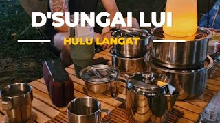 CAMPSITE DSUNGAI LUI  HULU LANGAT  CAMPING MALAYSIA  TENT NATUREHIKE VILLAGE 50 [upl. by Eornom945]