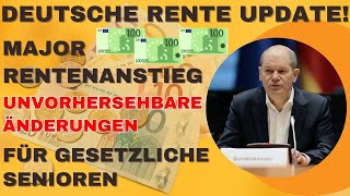 Deutsche Rentenversicherung ändert die Zahlungstermine und Beträge für die gesetzlichen Renten [upl. by Neyuq]