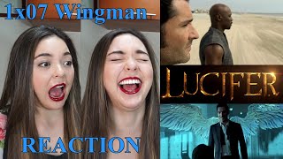 LUCIFER 1X07 quotWingmanquot REACTION [upl. by Yeslehc]