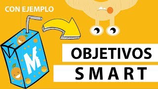 👉 Cómo HACER un objetivo SMART EJEMPLO [upl. by Eddina]