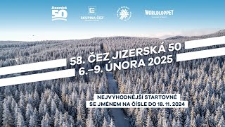 Registrace na 58 ČEZ Jizerskou 50 spuštěny [upl. by Eskil]