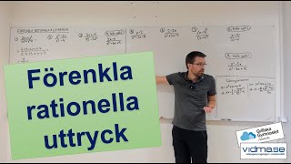 Matematik 3 FÖRENKLA RATIONELLA UTTRYCK enkla och svåra [upl. by Ianaj351]