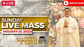 SUNDAY FILIPINO LIVE MASS TODAY II FEAST STO NINO II JANUARY 21 2024 II FR JOWEL JOMARSUS GATUS [upl. by Nichani]