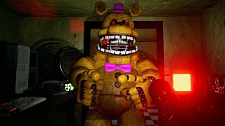 ATRAPADO CON FREDBEAR EN EL FNAF ABANDONADO  FNAF FREE ROAM [upl. by Oirazan]