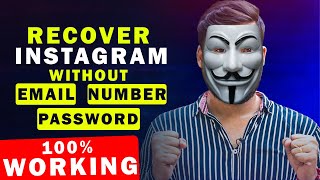 Recover Hacked Instagram Account Without Email Password and Number  Instagram account recovery [upl. by Roose]