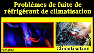 Probleme de fuite de réfrigérant de système de climatisation sur votre véhicule  SIMOAUTO [upl. by Callida]