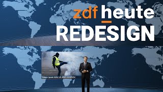 ZDFheute Studio Redesign Konzept selfmade [upl. by Valerlan737]