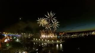 Dni Morza 2016 fajerwerki đźŽ† szczecin [upl. by Sregor725]