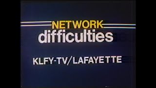 KLFYTV 10 Technical Difficulties June 1984 [upl. by Eekram]