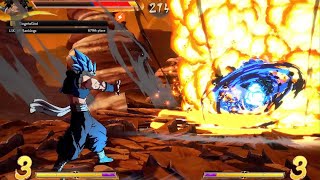 DRAGONBALL FighterZ Gogeta God Gt Goku DBS Broly vs SSB Gogeta Vegeta DBS Broly [upl. by Tommie]