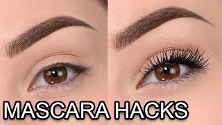 6 MASCARA HACKS YOU NEED TO KNOW [upl. by Haelhsa]