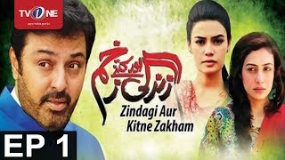 Zindagi Aur Kitny Zakham  Episode 1  TV One Drama  10 August 2017 [upl. by Nahguav]