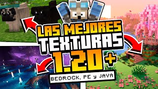 VUELVE LA MEJOR TEXTURA ÚTIL para MINECRAFT PE 120  TEXTURA BEDROCK CUSTOMIZE ACTUALIZADO 2024 [upl. by Bailar]