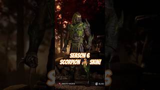 MK1 Season 6 Scorpion skin Mortal Kombat 1 seasonal skins mortalkombat1 mkcommunity mk1 xbox [upl. by Rotman451]