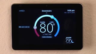 iComfort S30  How to select humidification controls on iComfort S30 [upl. by Elmina]