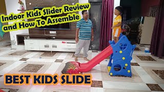 Indoor Kids Slider Review and How To Assemble [upl. by Toscano911]