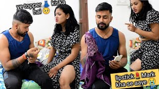 real love bite 💋  prank on girlfriend  gone wrong 😱  veer Samrat vlog [upl. by Isleana]