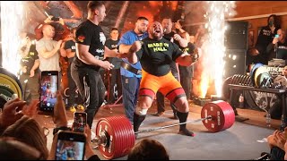 Eisenhart 483kg Deadlift Makarov Haack Heinla Shivlyakov Dimitrov etc [upl. by Eirb]