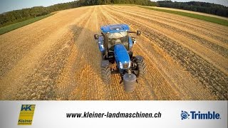 New Holland T6140 mit RTK GPS [upl. by Hamforrd]