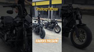 Fantasy Bikers 🏍️ bikelover cruiserbike bikers [upl. by Ellertal]