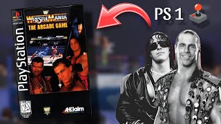 The Greatest WWF Arcade Game Michaels vs Hitman [upl. by Patten]