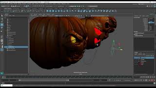 Pumpkin Avatars Come to Life Epic Animation Tutorial in Maya [upl. by Januisz460]